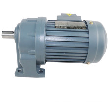 CH40-3700-3S 5hp 500rpm 59nm 40mm shaft Horizontal type 3phase 3:1 ratio 380V 3.7KW electric ac motor with gearbox reducer